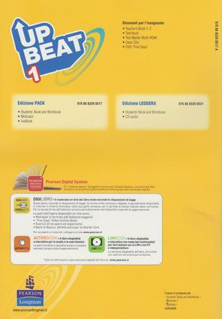 Upbeat. Livebook-Student's book-Workbook-Motivator. Con CD-ROM. Con espansione online. Vol. 1 - Ingrid Freebairn, Jonathan Bygrave, Judy Copage - Libro Pearson Longman 2010 | Libraccio.it