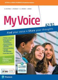 My voice. A2-B1. Con e-book. Con espansione online  - Libro Pearson Longman 2021 | Libraccio.it