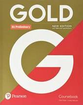Gold preliminary. Coursebook. Con e-book. Con espansione online