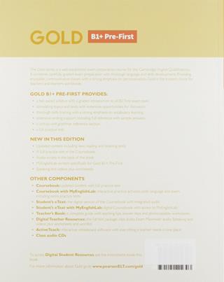 Gold pre-first. Without key. Con e-book. Con espansione online  - Libro Pearson Longman 2019 | Libraccio.it