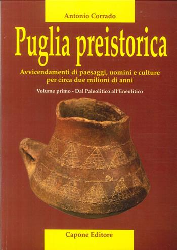 Puglia preistorica. Avvicendamenti di paesaggi, uomini e culture per circa due milioni di anni. Vol. 1: Dal Paleolitico all'Eneolitico. - Antonio Corrado - Libro Capone Editore 2010 | Libraccio.it