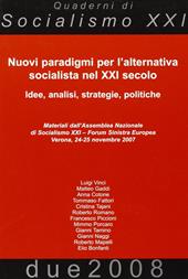 Nuovi paradigmi per l'alternativa socialista nel XXI secolo