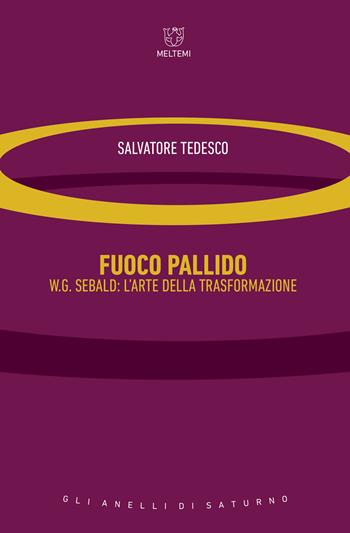 Fuoco pallido. W.G. Sebald: l'arte della trasformazione - Salvatore Tedesco - Libro Meltemi 2019, Gli anelli di Saturno | Libraccio.it