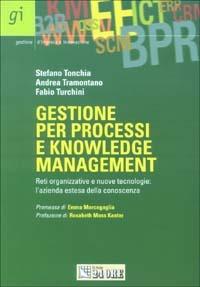 Gestione dei processi e knowledge management. Reti organizzative e nuove tecnologie: l'azienda estesa della conoscenza - Stefano Tonchia, Andrea Tramontano, Fabio Turchini - Libro Il Sole 24 Ore 2003, Gestione d'impresa e innovazione | Libraccio.it