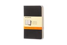 Quaderno Cahier Journal Moleskine pocket a righe nero. Black. Set da 3  Moleskine | Libraccio.it