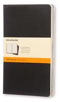 Quaderno Cahier Journal Moleskine large a righe nero. Black. Set da 3  Moleskine | Libraccio.it