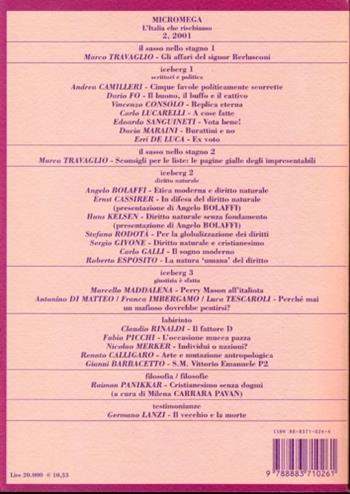 Micromega. Vol. 2  - Libro Gedi (Gruppo Editoriale) 2001 | Libraccio.it