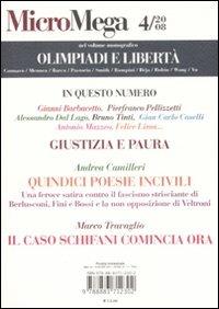 Micromega. Vol. 4  - Libro Gedi (Gruppo Editoriale) 2008 | Libraccio.it