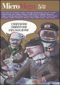 Micromega. Vol. 5  - Libro Gedi (Gruppo Editoriale) 2008 | Libraccio.it