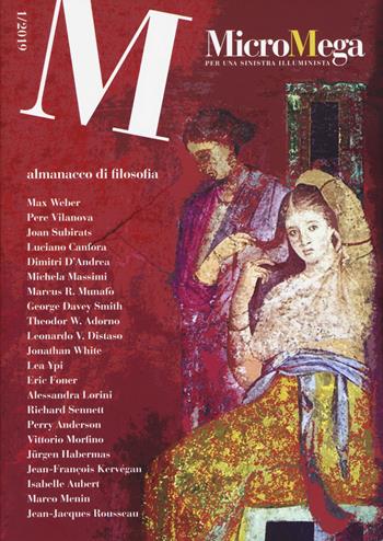 Micromega (2019). Vol. 1: Almanacco di filosofia  - Libro Gedi (Gruppo Editoriale) 2019 | Libraccio.it