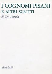 I cognomi pisani e altri scritti