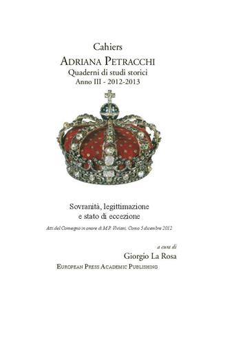 Cahiers Adriana Petracchi (2012-2013)  - Libro EPAP 2015 | Libraccio.it
