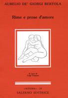 Rime e prose d'amore