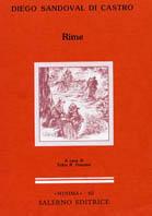 Rime - Diego Sandoval di Castro - Libro Salerno 1997, Minima | Libraccio.it