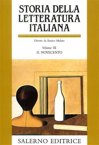 Storia della letteratura italiana. Vol. 9: Il Novecento  - Libro Salerno 2000, Grandi opere | Libraccio.it