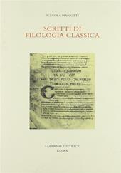 Scritti di filologia classica