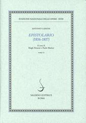 Epistolario (1816-1817). Vol. 2: 1817