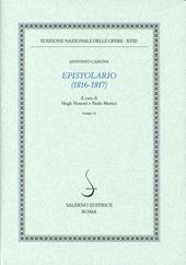 Epistolario (1816-1817). Vol. 2: 1817.