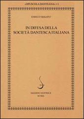 In difesa della Società dantesca italiana