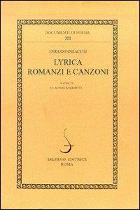 Lyrica. Romanze e canzoni - Enrico Panzacchi - Libro Salerno 2008, Documenti di poesia | Libraccio.it
