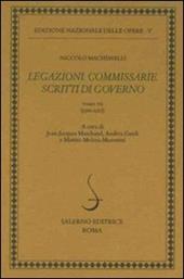 Legazioni. Commissarie. Scritti di governo. Vol. 7: 1510-1527.