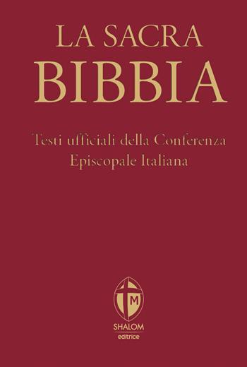 La Sacra Bibbia. Ediz. tascabile tela rossa  - Libro Editrice Shalom 2022 | Libraccio.it