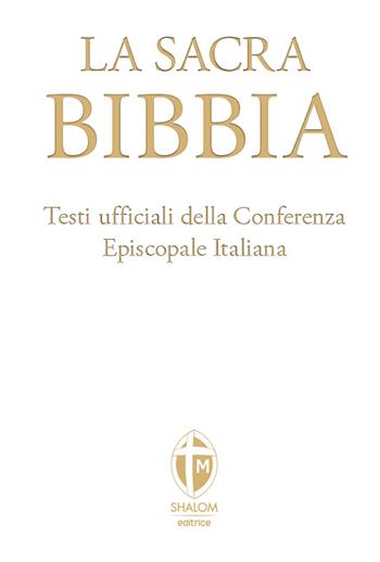 La Sacra Bibbia. Ediz. tascabile ecopelle bianca  - Libro Editrice Shalom 2018 | Libraccio.it