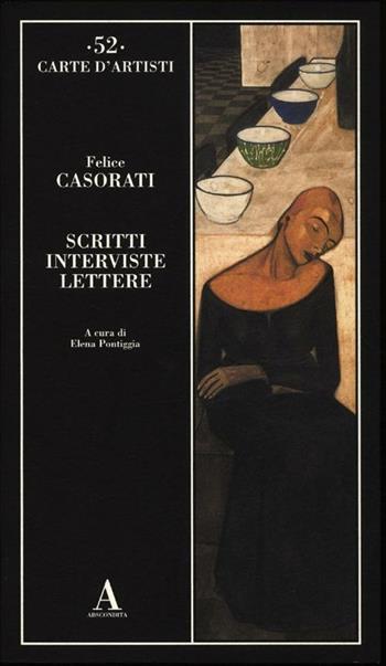 Scritti, interviste, lettere - Felice Casorati - Libro Abscondita 2012, Carte d'artisti | Libraccio.it