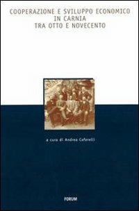 Cooperazione e sviluppo economico in Carnia tra Otto e Novecento  - Libro Forum Edizioni 2008, Storia economia e società in Friuli | Libraccio.it