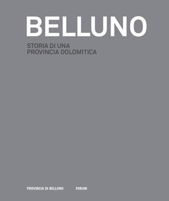 Belluno: storia di una provincia dolomitica  - Libro Forum Edizioni 2013 | Libraccio.it