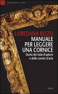 Manuale per leggere una cornice. Storia dei telai d'autore e delle cornici d'arte - Loredana Rizzo - Libro EdUP 2005, I prontintasca | Libraccio.it