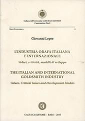 L' industria orafa italiana e internazionale