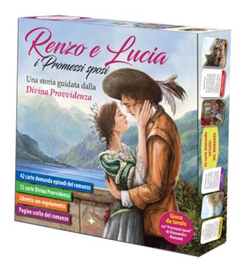 Renzo e Lucia i Promessi sposi. Una storia guidata dalla Divina Provvidenza. Con gioco da tavolo  - Libro Mimep-Docete 2022 | Libraccio.it