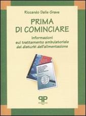 Prima di cominciare. Informazioni sul trattamento ambulatoriale dei disturbi dell'alimentazione