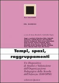 Tempi, spazi, raggruppamenti. Un dispositivo di analisi e valutazione dell'organizzazione pedagogica della scuola dell'infanzia (DAVOPSI)  - Libro Edizioni Junior 2008, La cultura del bambino | Libraccio.it