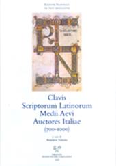 Clavis scriptorum latinorum medii aevi. Auctores Italiae (700-1000)