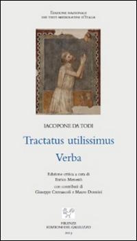 Tractatus utilissimus. Verba. Testo latino a fronte  - Libro Sismel 2015, Ediz. nazionale dei testi mediolatini | Libraccio.it