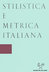Stilistica e metrica italiana (2019). Vol. 19