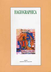 Hagiographica (2020). Vol. 27