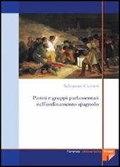 Partiti e gruppi parlamentari nell'ordinamento spagnolo