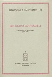 Per Guido Guinizzelli. Il comune di Monselice (1276-1976)