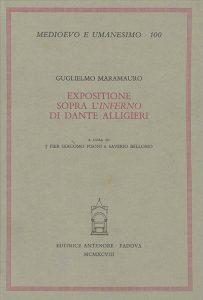 Expositione sopra l'«Inferno» di Dante Alligieri - Guglielmo Maramauro - Libro Antenore 2000, Medioevo e umanesimo | Libraccio.it