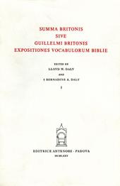 Summa Britonis sive Expositiones vocabulorum Biblie