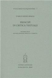 Principî di critica testuale