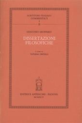 Dissertazioni filosofiche