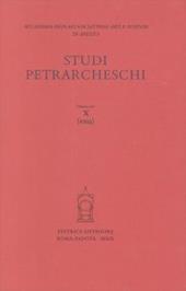 Studi petrarcheschi. Vol. 10