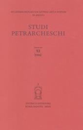 Studi petrarcheschi. Vol. 11