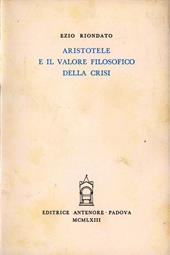 Aristotele e il valore filosofico della crisi