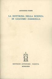 La dottrina della scienza in Giacomo Zabarella