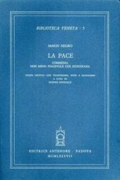 La pace. Commedia non meno piacevole che ridicolosa